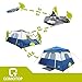 QT QOMOTOP 8 Person Instant Cabin Tent, 60 Seconds Easy Set Up, Tents for Camping Waterproof，Provide Top Rainfly, Caming Tent Advanced Venting Design