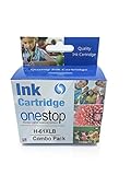 MX Brand 61XL Inkjet Premium High Yield Re-Manufactured Ink Cartridges for HP 61 and HP 61XL - CH563WN, CH564WN (1 x Combo Pack) 