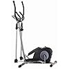 Crosstrainer voor cardio-training, crosstrainer, fitnessapparaat, met LCD-monitor, crosstrainer