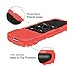 Fintie Protective Case for Apple TV 4K/ HD Siri Remote (1st Gen) - Honey Comb Lightweight Anti Slip Shockproof Silicone Cover for Apple TV 4K 5th 4th Gen Siri Remote Controller, Living Coral