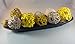 Jodhpuri Inc. Decorative Spheres (Yellow) Rattan Vase Filler