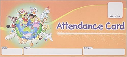 Attendance Card出席カード 本 通販 Amazon