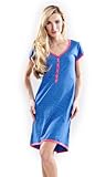 dn nightwear Women's Maternity & Nursing/Breastfeeding Nightgown TM5038