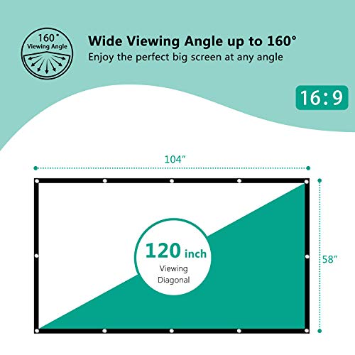 1 EleTab+inch+Projector+Screen+Portable