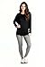 Tealing Women's Round Neck Long Sleeve Dolman Top Stretchy Lightweight