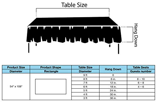 4 party+ulyja+Rectangle+Plastic+Tablecloth
