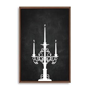 Framed Canvas Wall Art for Living Room, Bedroom Droplight Theme Canvas Prints for Home Decoration Ready to Hang - 16x24 inches