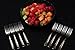 Silver Plastic Forks Premium Quality Disposable Silverware Polished, Cutlery Perfect Heavy Duty Flatware for Parties, Weddings, and Catering Events Heavy Duty Utensils (200)