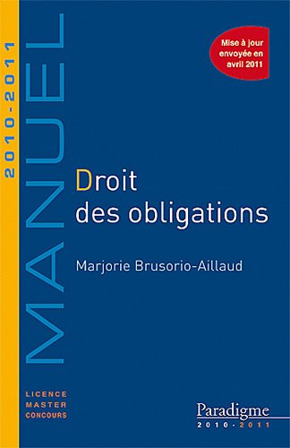 Droit des obligations