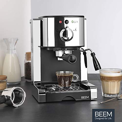 BEEM ESPRESSO-PERFECT | Espresso-Siebträgermaschine | Kapselmaschine - 20 bar | Geeignet für Kapseln, Pulver & Pads… – Bild 8