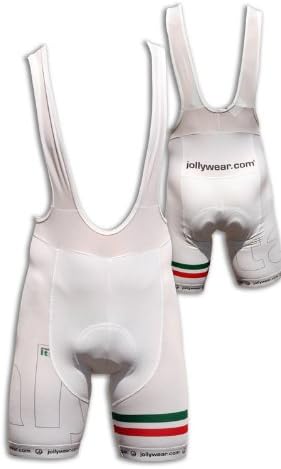 Jolly Wear Adults 'Cycling Bib Shorts with Straps Made in Italy