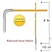 Rebound Reflective Driveway Markers, 4ft Fiberglass Flexible Round Rebounding “Spring Loaded Poles” with Night Time Reflective Marks, Frozen Ground Penetrating Spikes Easy Installation , 6Pk Orange