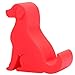 Z PLINRISE Puppy Desk Phone Stand Dog Shape Smartphone Holder for Free You Hands (Red)