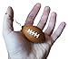 Novel Merk 12 Pack Football Keychains for Kids Party Favors & School Carnival Prizes