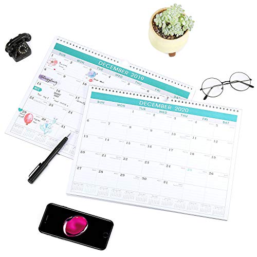 6 2019+Calendar+Organizing+Planning+Wire+Bound