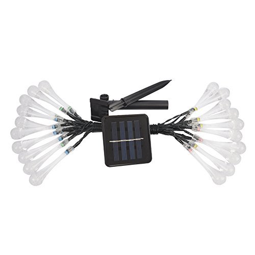20LED Multi-colored Solar Outdoor Decorative String Lights - Waterproof Patio String Lights - Best Fairy String Lights