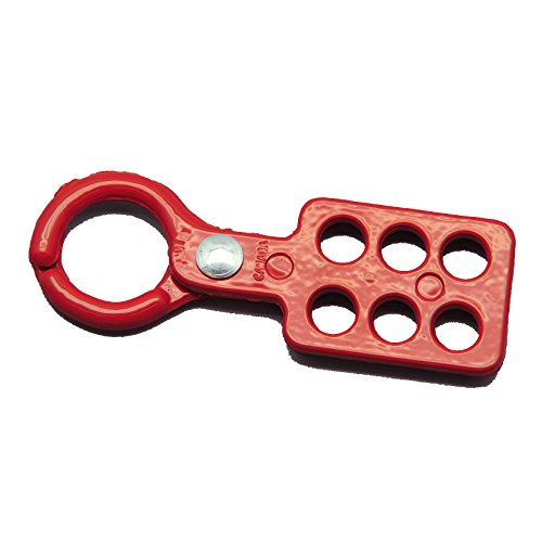 ZING 7127 RecycLockout Lockout Tagout Hasp, 1 Inch Recycled Aluminum