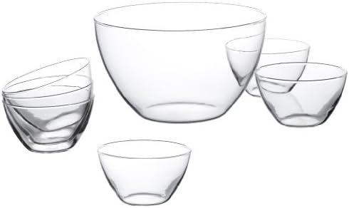 Simax Glassware 187 7-Piece Blown Bowl Set