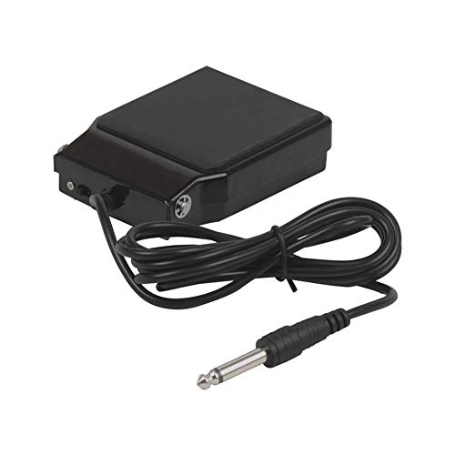 Shentesel Metal Sustain Pedal Foot Control Switch for Electronic Piano Keyboard - Black - Thumbnail 3