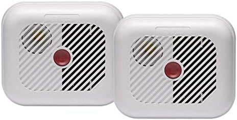 3 x Smoke Alarm and Test Button with Batteries - Twin Pack