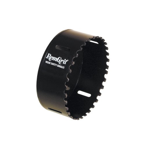 Disston E0206025 3-3/4-Inch RemGrit Carbide Grit Hole Saws, 95mm