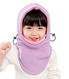Kids Winter Windproof Cap,Children's Double Warm Balaclava Face Mask for Cold Weather,Neck Warmer,Adjustable Full Face Cover