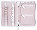 ELOI Travel Jewelry Organizer Case Vegan Leather Bag with Removable Panel for Storage