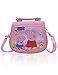 FINEX Little Pig Pink Premium PU Leather Small Crossbody Cute Shoulder Handbag Toy Purse Travel Bag for Toddler Children Kids Preschoolers Baby Little Girls Age 2-8 Years Old ...