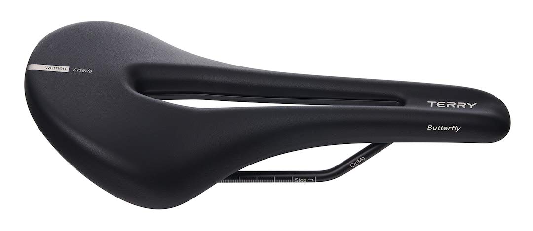 TERRY Men's Butterfly Arteria Max Bicycle Saddle - Black, 12-15 cm