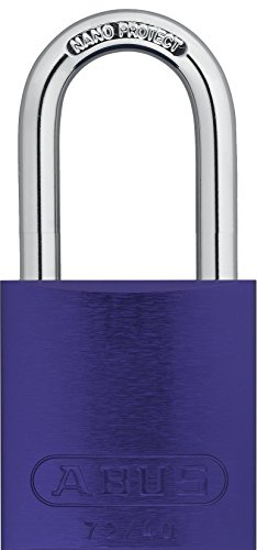 ABUSPurple 72ALHB/40-40 KA 1-9/16 72/40HB40 Padlock, 1-9/16" Shackle