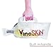 VinoSKIN Wine Skin Carrier Bag (3pk), Bottle Protector Sleeve w/ Handle for Airline Luggage Transport