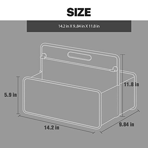 KMMOTORS Comfortable Practical Car Care Kit Storage for Make Neat and Clean Your Trunk - Thumbnail 5