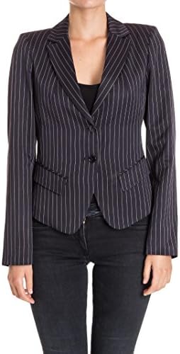 Patrizia Pepe Women's 8S0156a2syi2v7 Blue Acetate Blazer