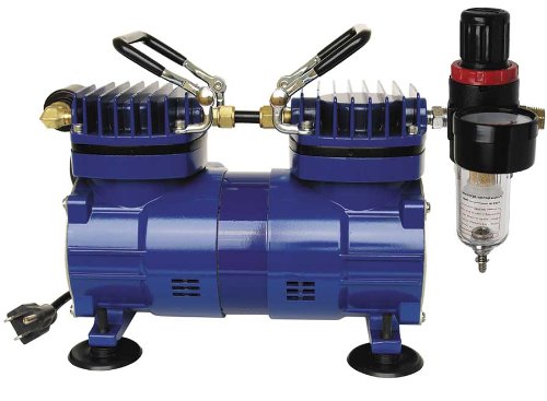 Paasche DA400R 1/4 HP Compressor with Regulator and Moisture Trap