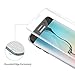 Samsung Galaxy S6 Edge Screen Protector [Full Coverage] ,HoPerain [3D Full Curved Edge] [Tempered Glass]Bubble Free,Ultra-clear Screen Protector