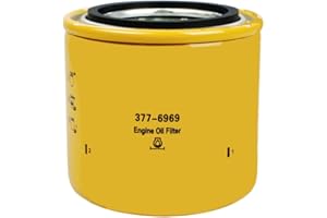 377-6969 Engine Oil Filter for Caterpillar for P551042 for Bobcat 6678233 for Wix 57730 Compatible with Caterpillar 236D 242D