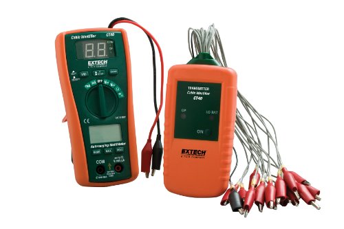 Extech ct40 cable identifier/tester kit