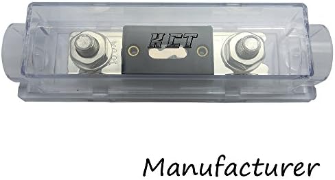 In Line ANL fuse holder for car audio 0ga/4ga-0ga/4ga Include 100A Fuse
