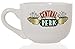 Friends Central Perk Latte Coffee Mug 16oz - Choose White or Black (White 16oz)