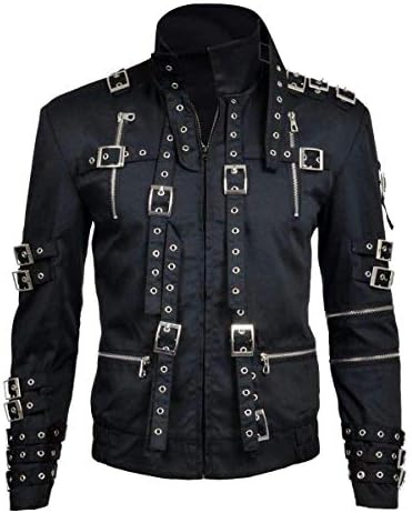EU Fashions MJ Bad Concert Tour Black Cotton Jacket
