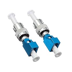 2-Pack Single Mode 9/125um ST/UPC Male to LC/UPC