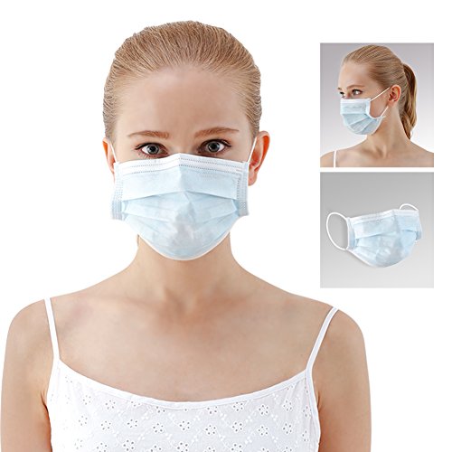 Winner Blue Disposable Mask with Earloop,Each Individually Wrapped,3