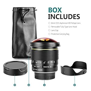 Neewer Pro 8mm Aspherical HD Fisheye