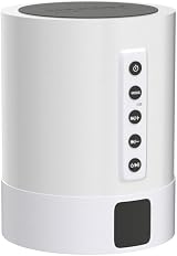 Biseoamz Night Light Bluetooth Speaker White Noise Alarm Clock Lamp view 4