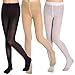 Aaronano Little Girls' Dance Footed Tights 3-Pair-Pack