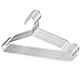 PUERSIT Stainless Steel Mental Hanger, Wire Hangers for Clothes 50 Packs Strong Metal Wire Hangers Coat Hangers Clothes Hangers Standard Hangers for Home and Kitchen，Silver