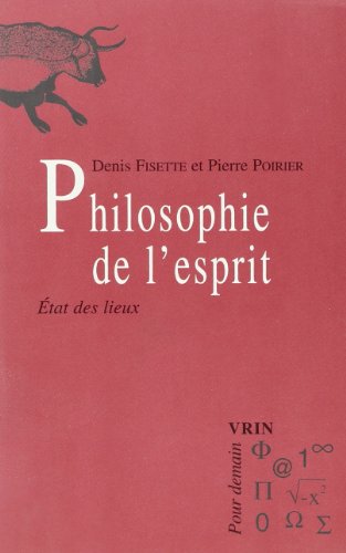 Philosophie de l'esprit, état des lieux