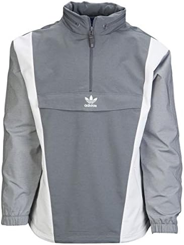 adidas blocked anorak jacket
