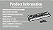 61 Key Keyboard Piano For Kids,Children Portable Electric Organ,Music Electronic Keyboards Piano Educational Toy For Boy Girls (black)
