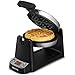 Gourmia Stainless Steel Digital Belgian Waffle Maker With LCD Display, Extra Deep, Fast & Easy 180 Degree Flipping, Adjustable Temperature For Fluffy & Golden Waffles, Free Recipe Book Included